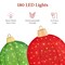 Best Choice Products 2pc Lighted Pop-Up Christmas Ornaments Outdoor Holiday Decoration w/ 180 LED Lights
